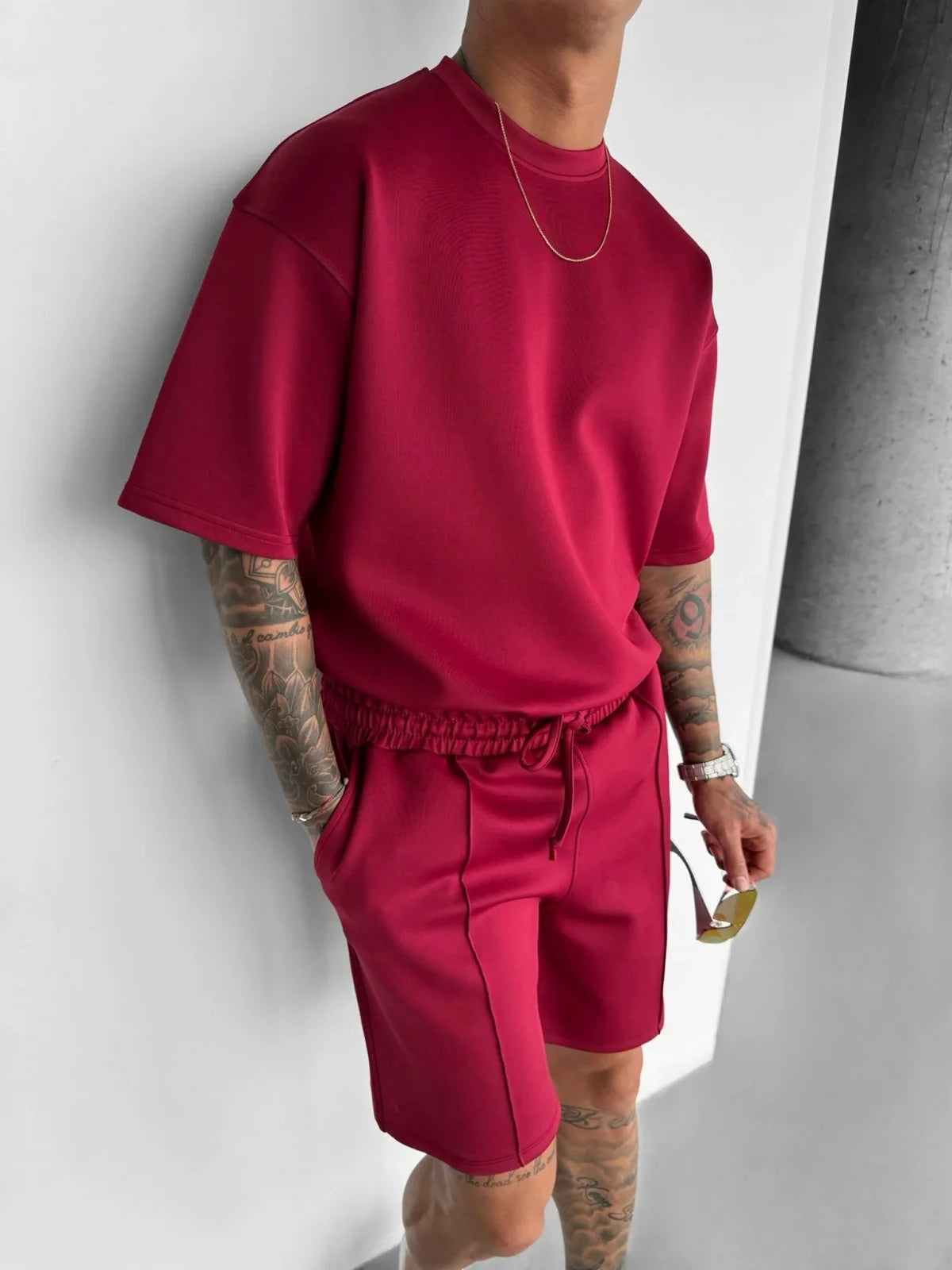 Loungewear Zweiteiler Herren Oversize Casual