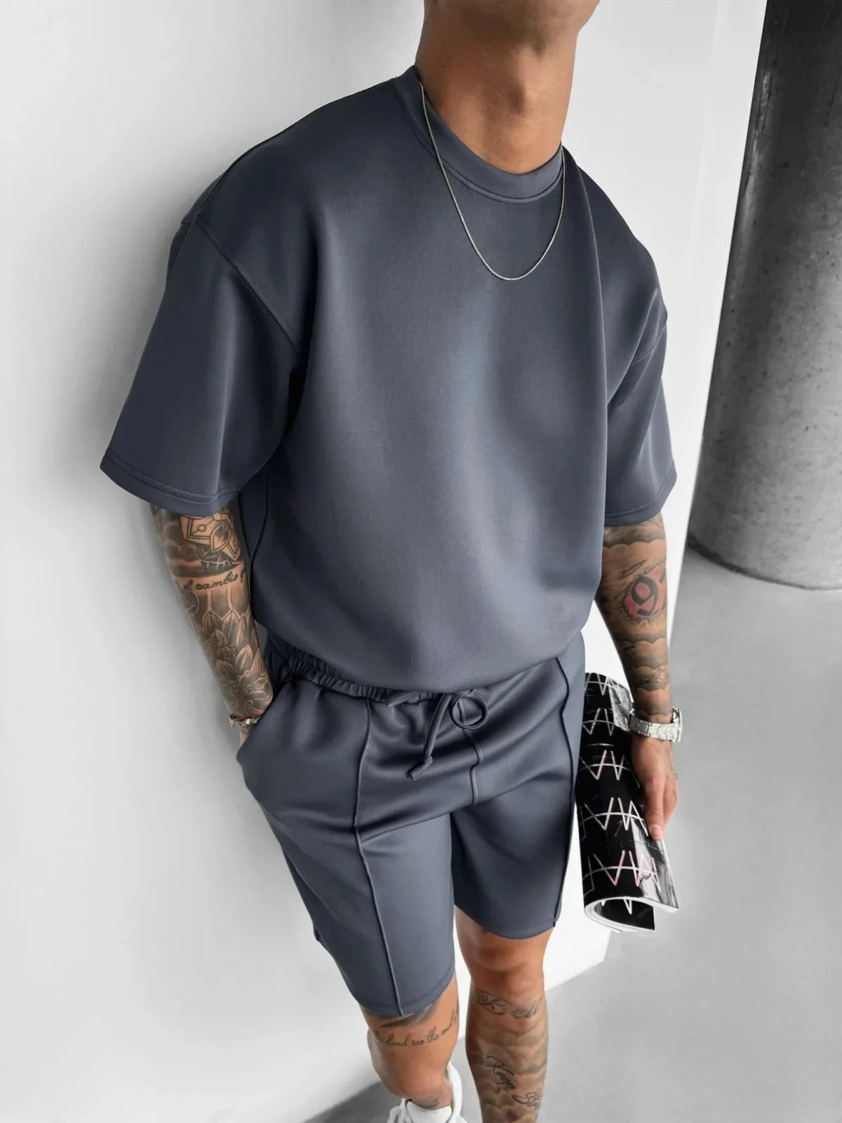 Loungewear Zweiteiler Herren Oversize Casual