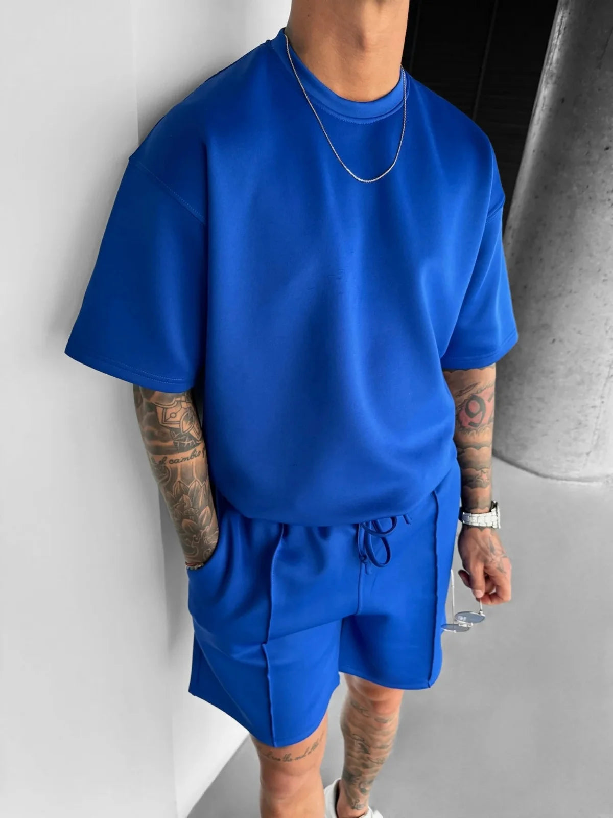 Loungewear Zweiteiler Herren Oversize Casual