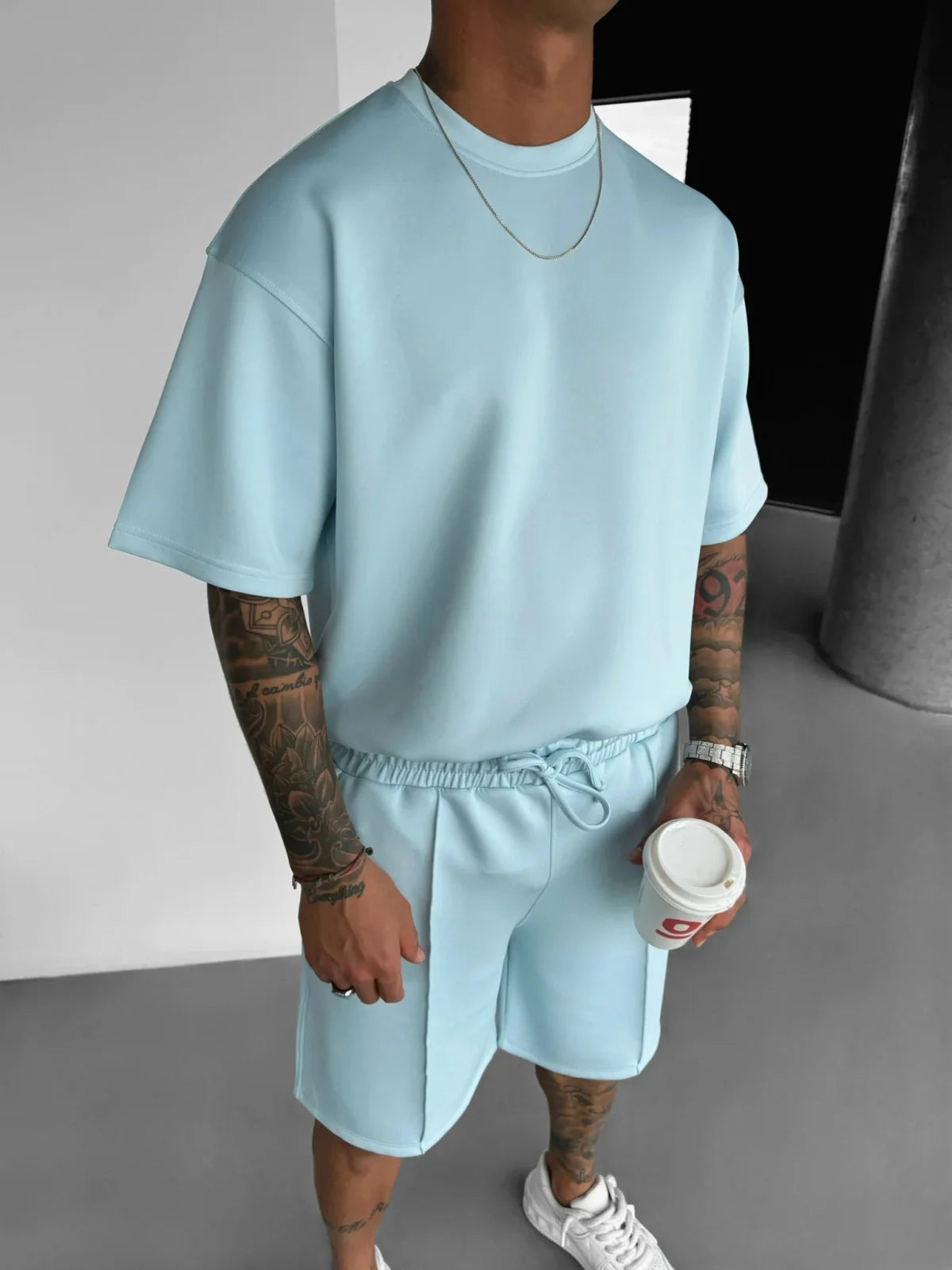 Loungewear Zweiteiler Herren Oversize Casual