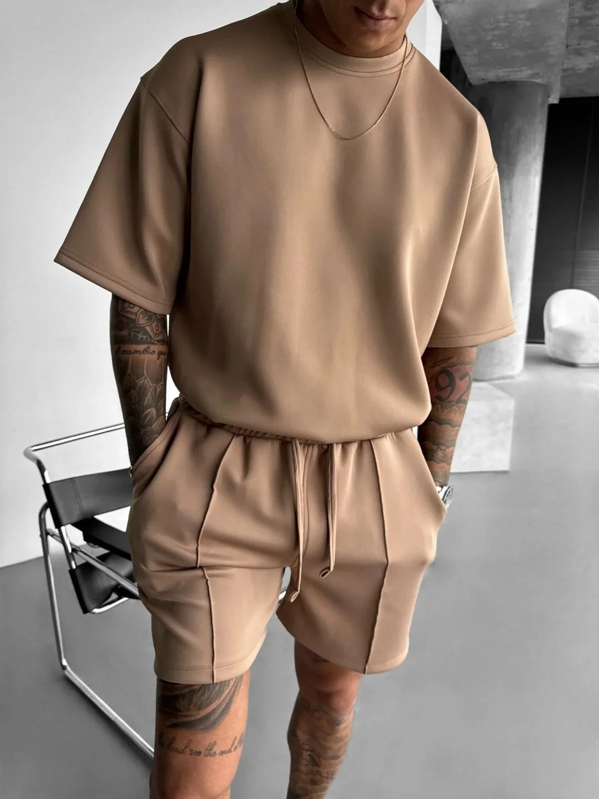 Loungewear Zweiteiler Herren Oversize Casual