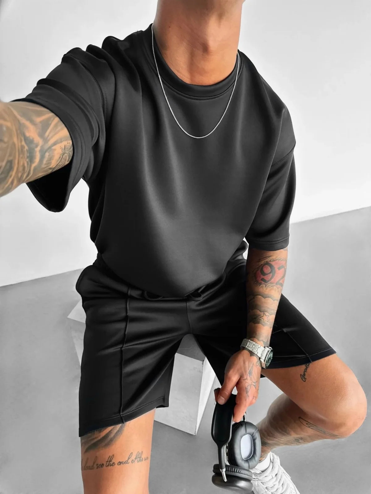 Loungewear Zweiteiler Herren Oversize Casual