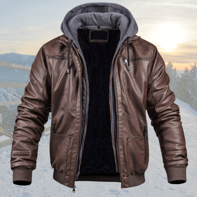 Winterjacke Herren Regular Fit Outdoor & Freizeit