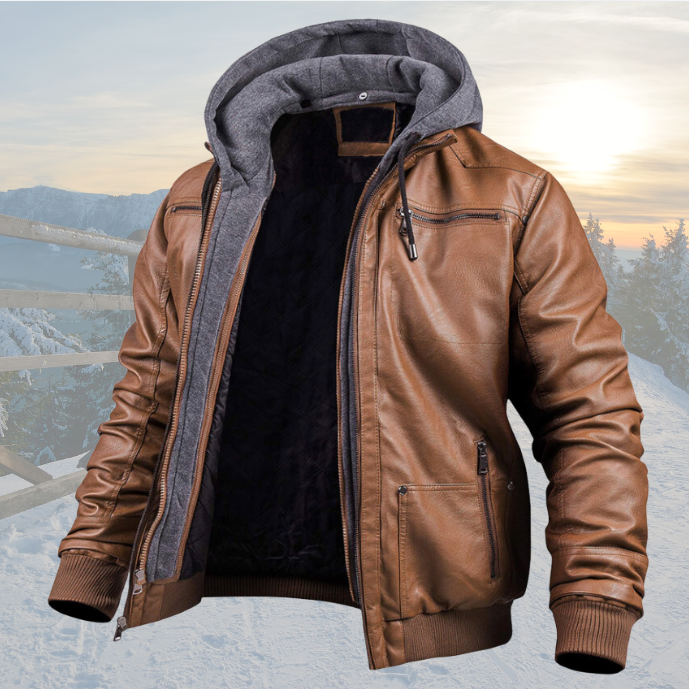 Winterjacke Herren Regular Fit Outdoor & Freizeit