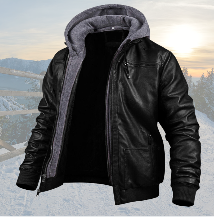 Winterjacke Herren Regular Fit Outdoor & Freizeit