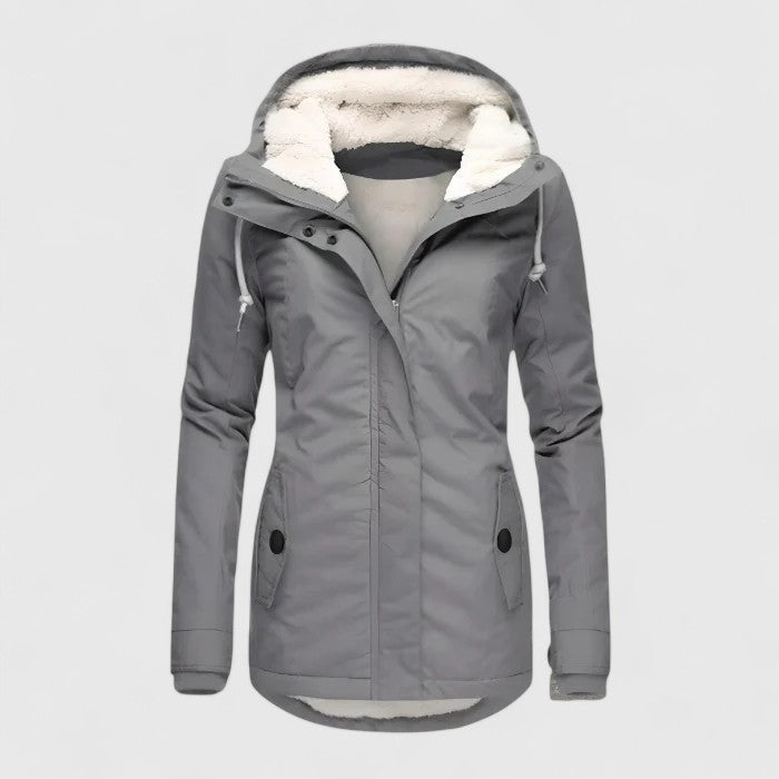 Seravia™  Wasserdichte Winterjacke mit Kapuze