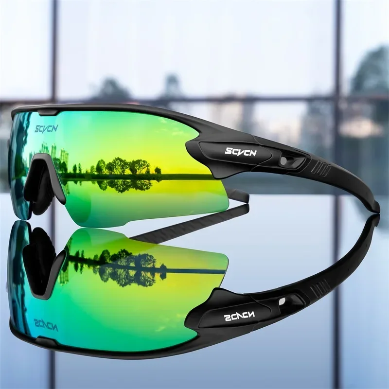 SolarSurge I Sportsonnenbrille Herren Polarisiert I Velo Brille I Fahrradbrille Outdoor