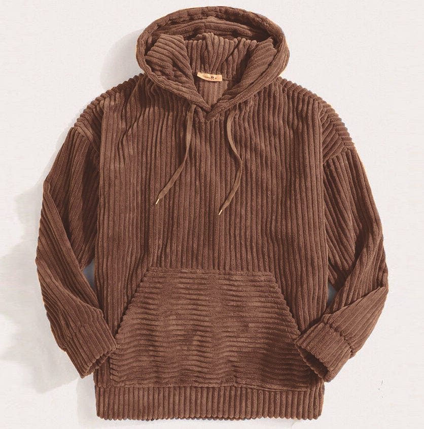 Noah - Aspen Cord Hoodie by Harding Birch & Co