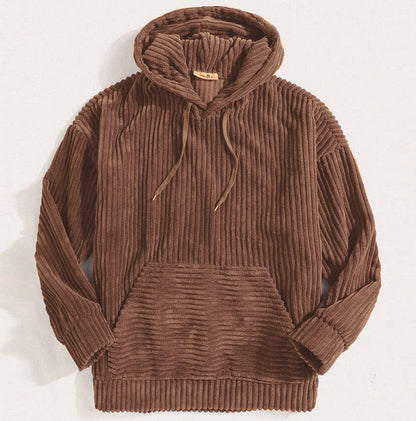 Noah - Aspen Cord Hoodie by Harding Birch & Co