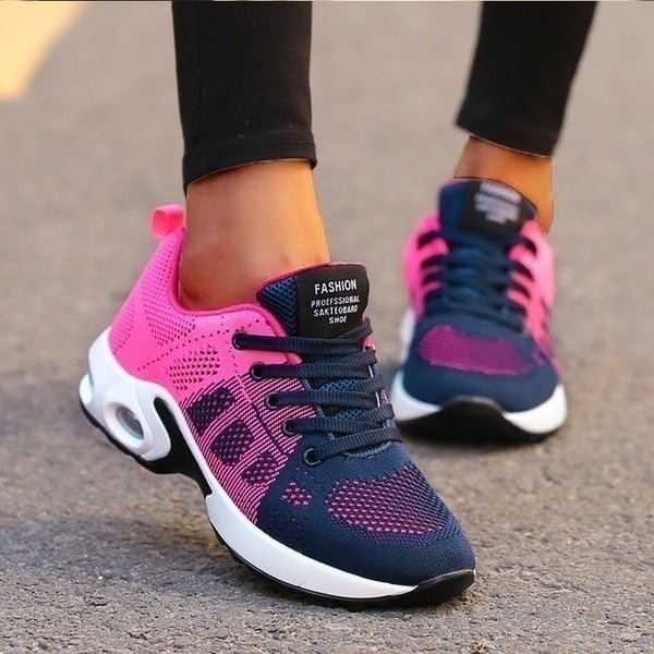 Sneaker Damen – Bequeme Sportschuhe mit Dämpfender Sohle | Damen Sneaker Leicht & Komfortabel