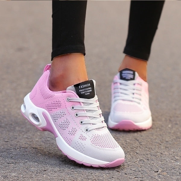 Sneaker Damen – Bequeme Sportschuhe mit Dämpfender Sohle | Damen Sneaker Leicht & Komfortabel