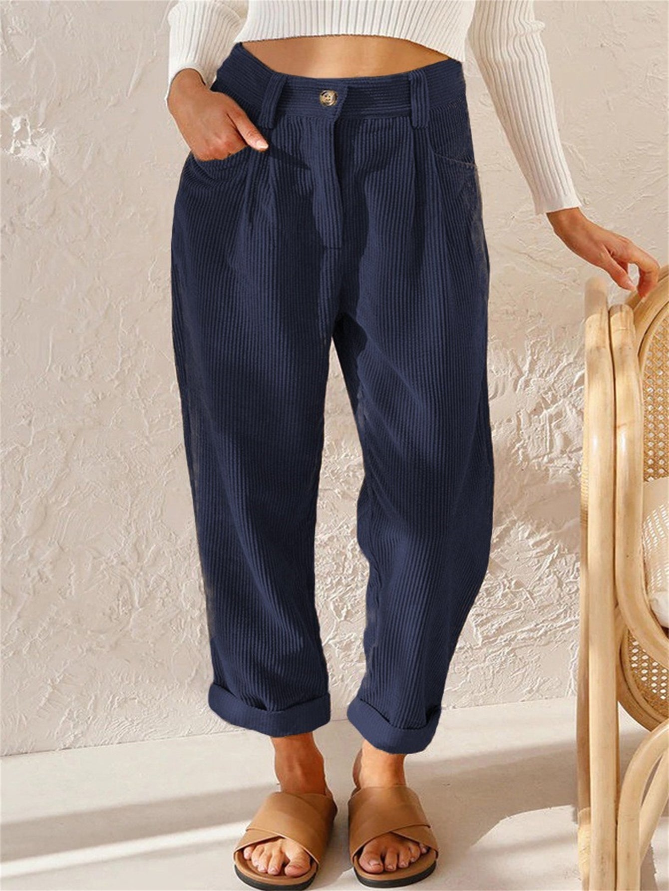Maple | Cordhose mit geradem Bein 15