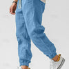 Stoffhose Herren Relaxed Fit Sommer Freizeit