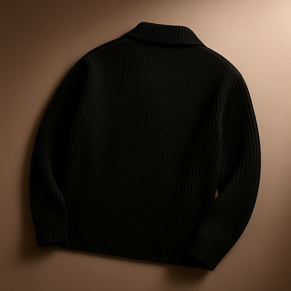 Zion | Herren Strickjacke mit Schalkragen