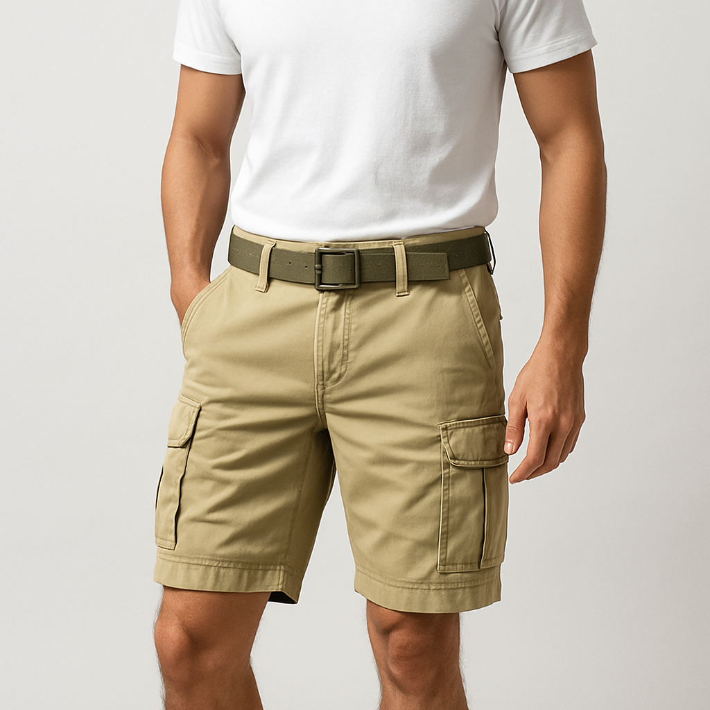 Enzo | Cargo-Shorts Herren Relaxed Fit Outdoor Freizeit