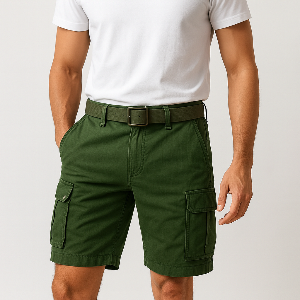 Enzo | Cargo-Shorts Herren Relaxed Fit Outdoor Freizeit