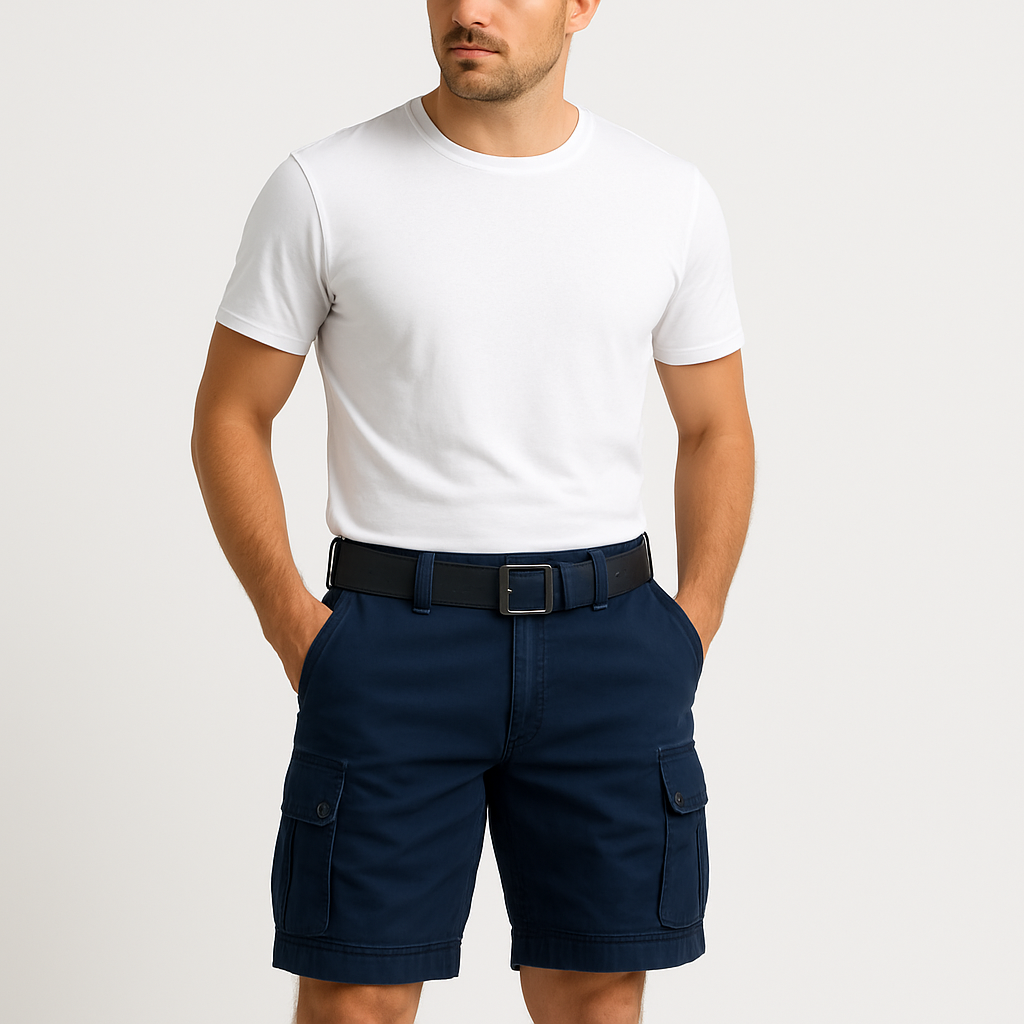 Enzo | Cargo-Shorts Herren Relaxed Fit Outdoor Freizeit