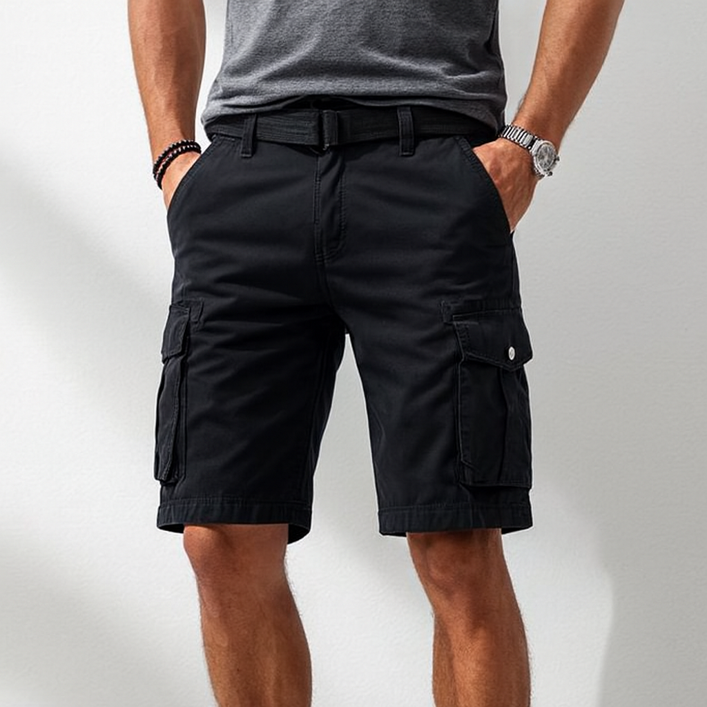 Enzo | Cargo-Shorts Herren Relaxed Fit Outdoor Freizeit