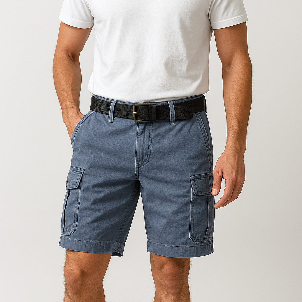Enzo | Cargo-Shorts Herren Relaxed Fit Outdoor Freizeit