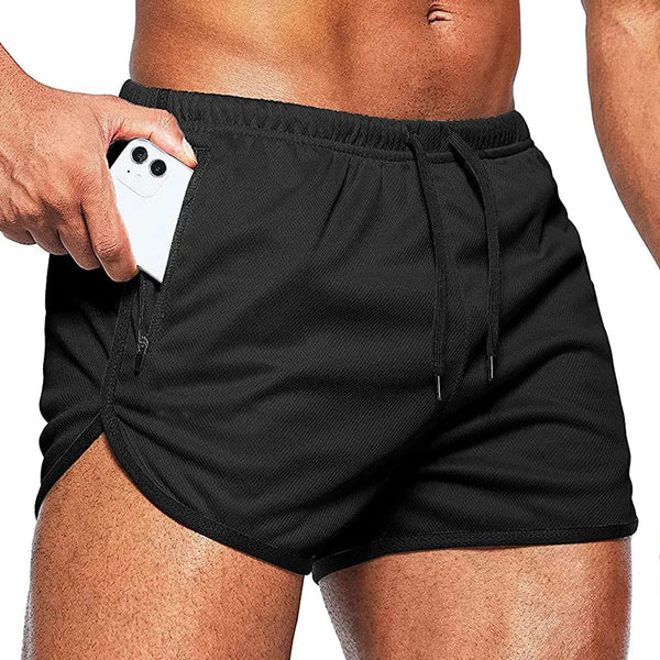 Sportshorts Herren Schnelltrocknend Elastischer Bund für Fitness & Training Sommersaison