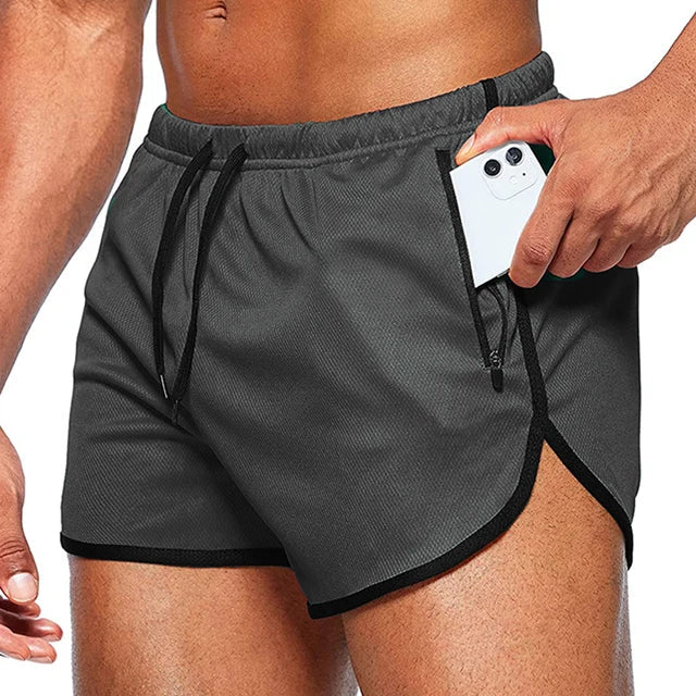 Moderne Fitness-Shorts für Männer mit Elastischem Bund | Atmungsaktive und Schnelltrocknende Sportbekleidung für Optimalen Komfort 10