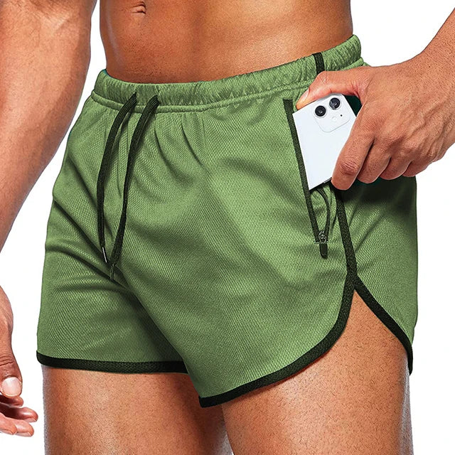Moderne Fitness-Shorts für Männer mit Elastischem Bund | Atmungsaktive und Schnelltrocknende Sportbekleidung für Optimalen Komfort 11
