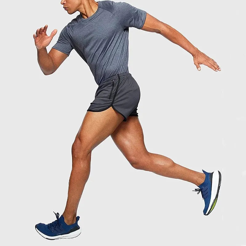 Moderne Fitness-Shorts für Männer mit Elastischem Bund | Atmungsaktive und Schnelltrocknende Sportbekleidung für Optimalen Komfort 2