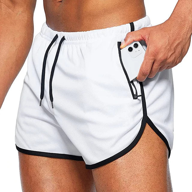 Moderne Fitness-Shorts für Männer mit Elastischem Bund | Atmungsaktive und Schnelltrocknende Sportbekleidung für Optimalen Komfort 9