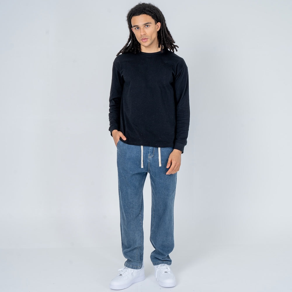 Moderne Jeans Damen | Bequeme Unisex-Hose aus Hochwertiger Baumwolle | Vielseitig Kombinierbar für Alltag und Freizeit 1