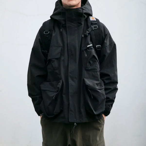 Technische Jacke Herren Regular Fit Outdoor