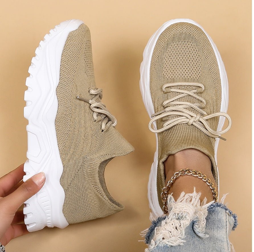 Nienke | Weiße Sneaker Damen mit Atmungsaktivem Design | Ergonomische Passform für Optimalen Komfort 4