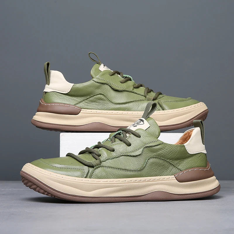 Noble Italiana Sneaker aus echtem Leder 1