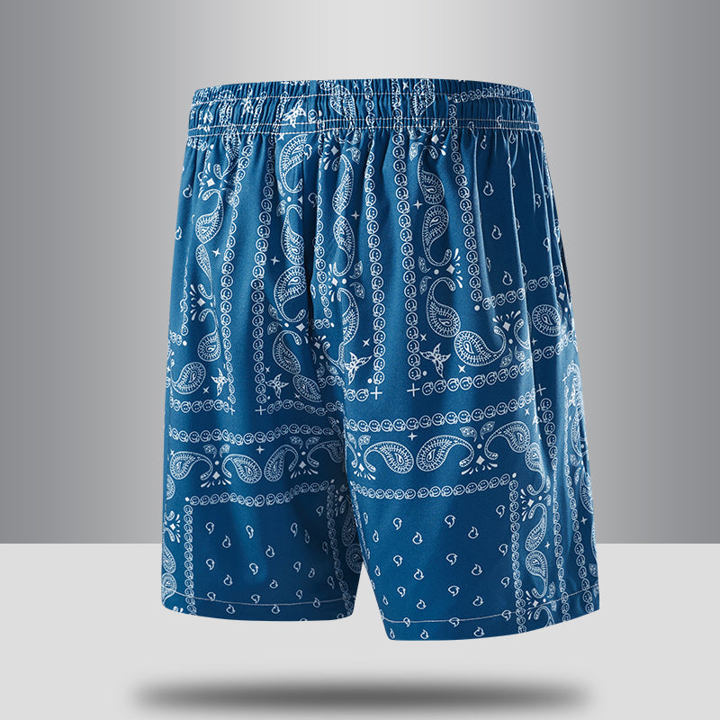 Schwimmshorts Herren Leicht Sommer Casual Regular Fit