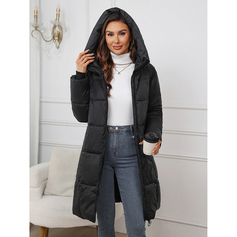Thermoparka Damen Tailliert A-Linie Winter Freizeit