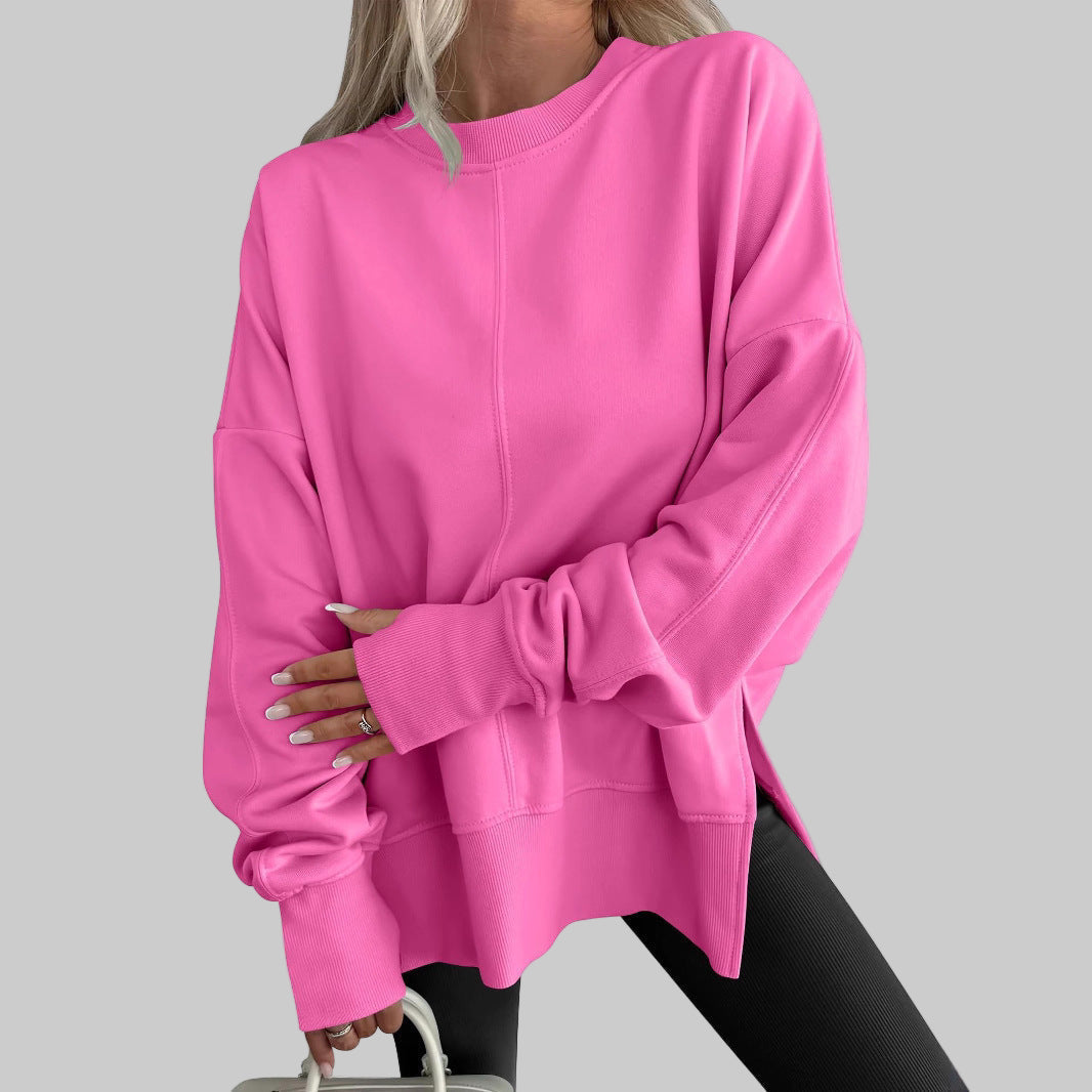 Sweatshirt Damen Oversize Casual Relaxed Fit