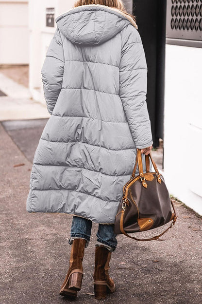 Ariella | Long Sherpa Coat