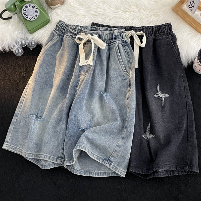 Bermuda Shorts Damen Regular Fit Casual Sommer