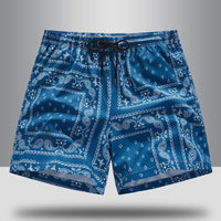 Schwimmshorts Herren Leicht Sommer Casual Regular Fit