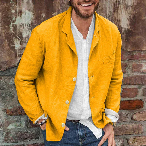 Leichte Herrenjacke Relaxed Fit Freizeit