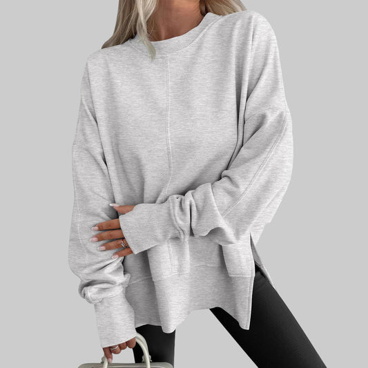 Sweatshirt Damen Oversize Casual Relaxed Fit