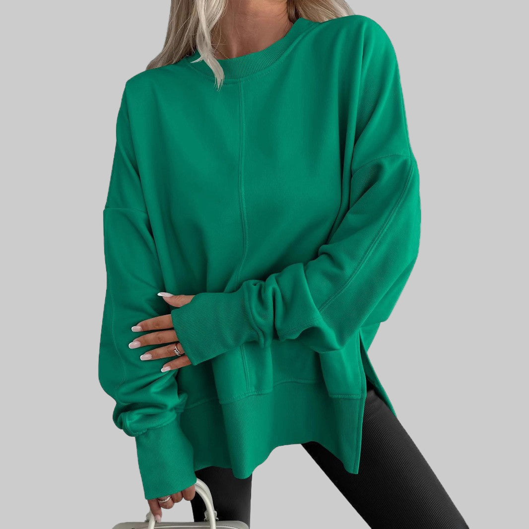 Sweatshirt Damen Oversize Casual Relaxed Fit