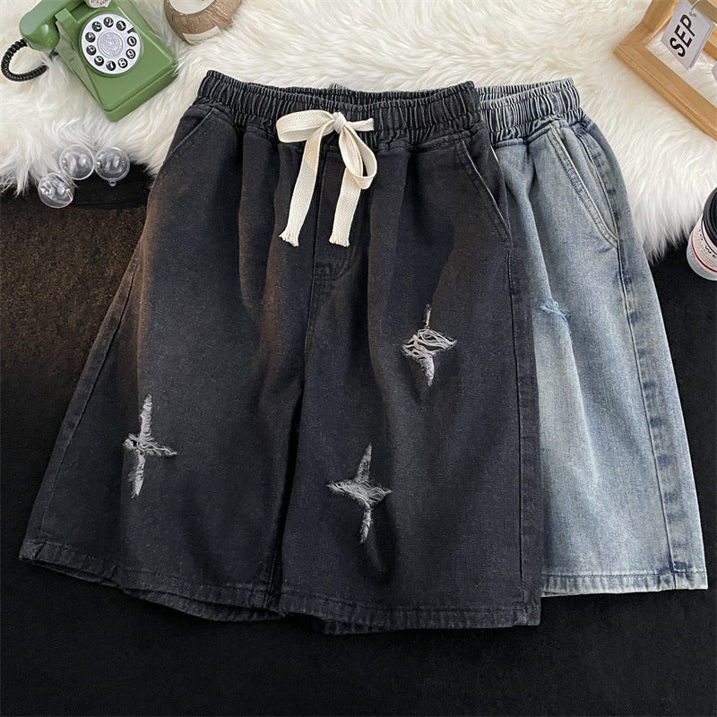 Bermuda Shorts Damen Regular Fit Casual Sommer