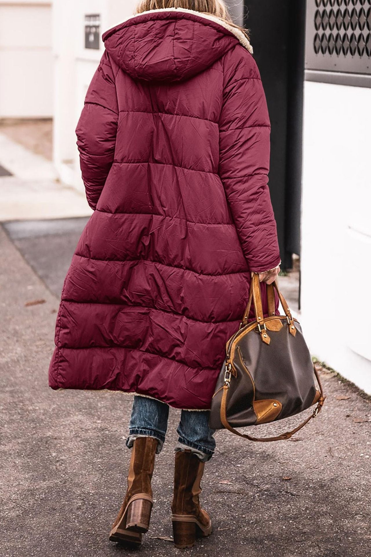 Ariella | Long Sherpa Coat