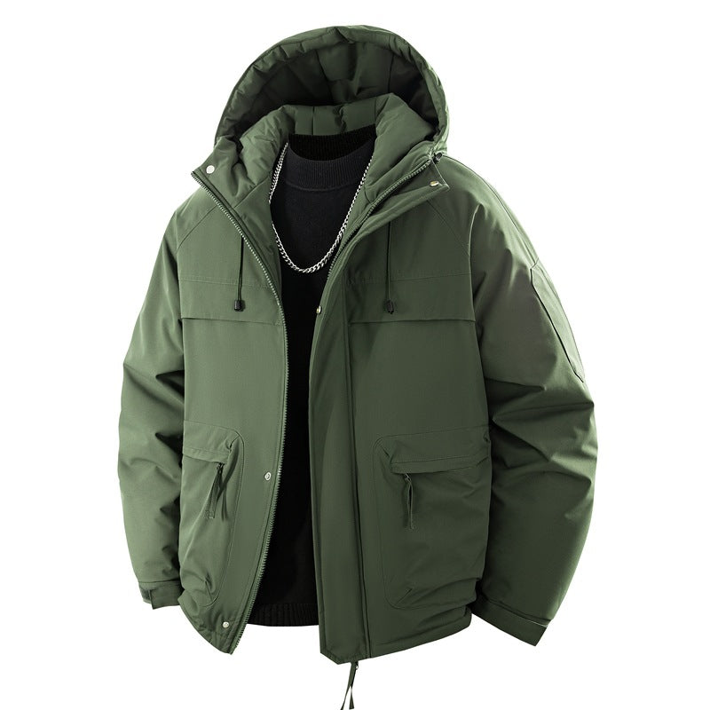 Tim I Parka Herren Wattiert Regular Fit Winter Casual