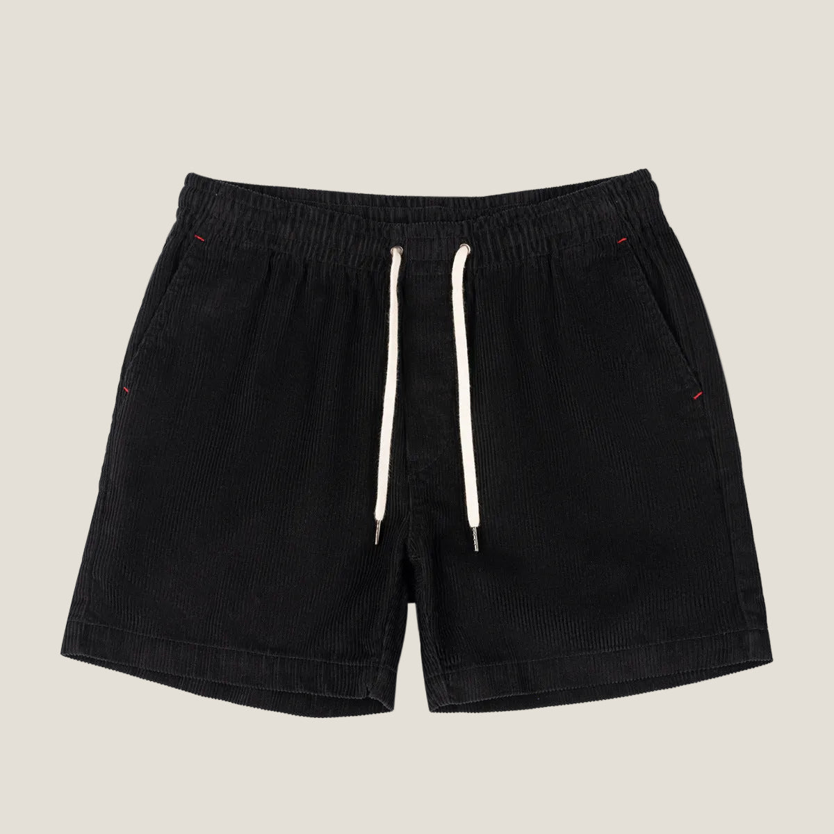 Herren Cord-Shorts Relaxed Fit Freizeit mit Kordelzug