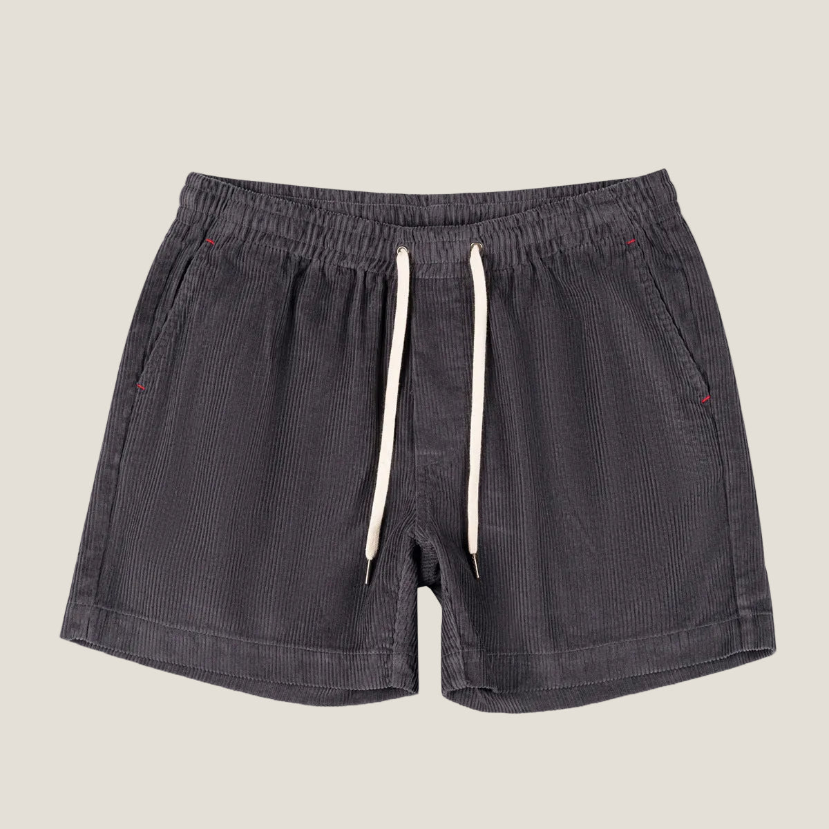 Herren Cord-Shorts Relaxed Fit Freizeit mit Kordelzug
