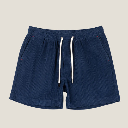 Herren Cord-Shorts Relaxed Fit Freizeit mit Kordelzug