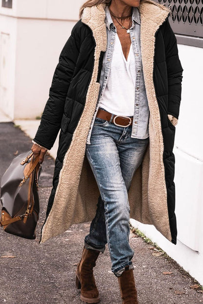 Ariella | Long Sherpa Coat