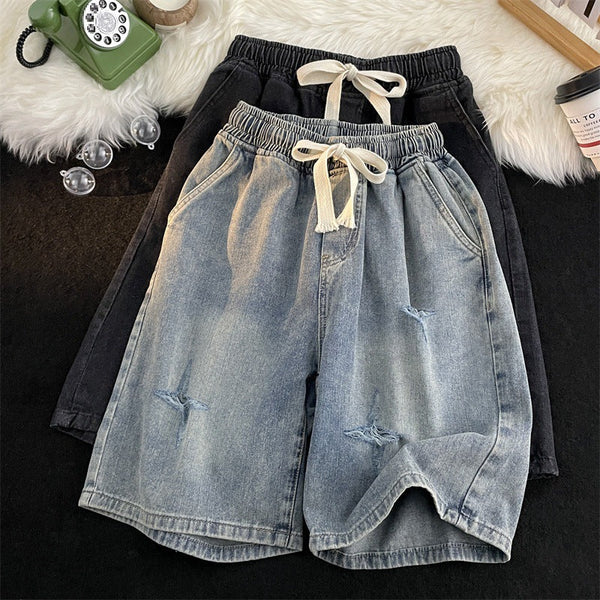 Bermuda Shorts Damen Regular Fit Casual Sommer