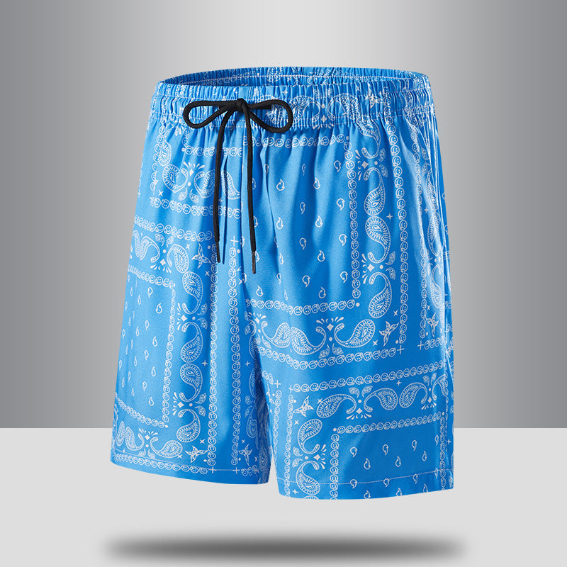 Schwimmshorts Herren Leicht Sommer Casual Regular Fit